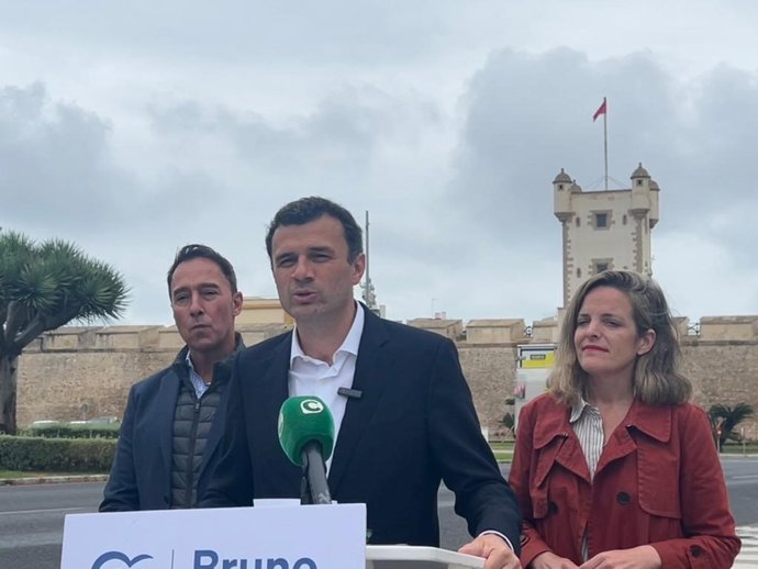 Bruno García en rueda de prensa.