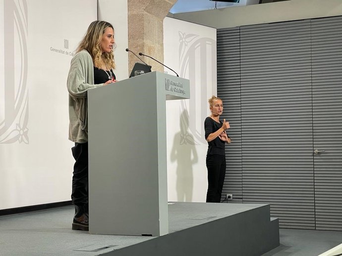 La portaveu del Govern, Patrícia Plaja
