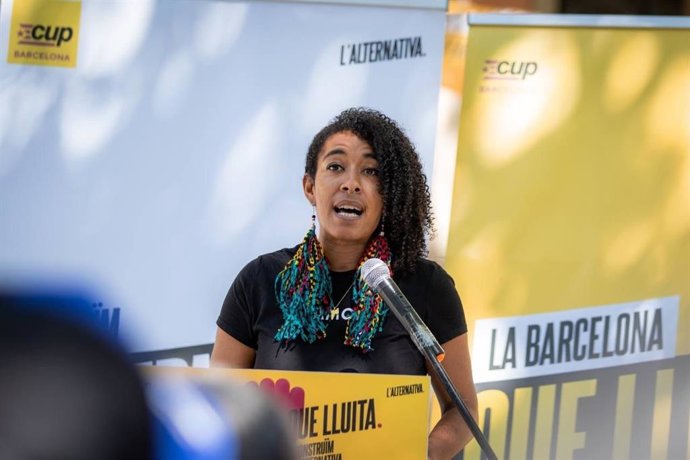 La candidata de la CUP a la Alcaldía de Barcelona, Basha Changue