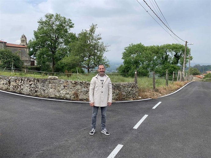 El alcalde de Siero y candidato del PSOE a la reelección, Ángel García 'Cepi'.