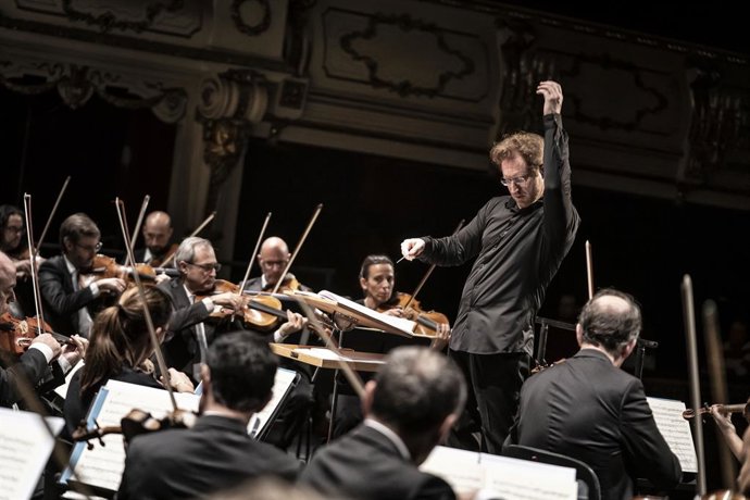 Archivo - RAMÓN TEBAR Y LA ORQUESTA DE VALNCIA INTERPRETAN LA MONUMENTAL SINFONÍA N 6 TRÁGICA DE GUSTAV MAHLER