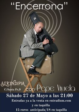 Cartel 'Encerrona' de Pepe Viyuela.