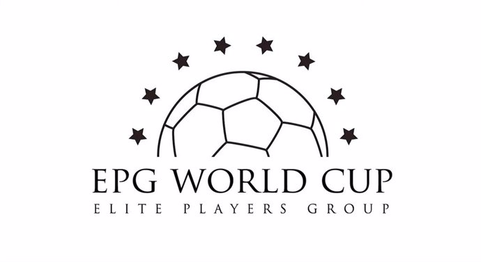 Logo de la EPG World Cup, un Mundial para futbolistas de élite de más de 35 años