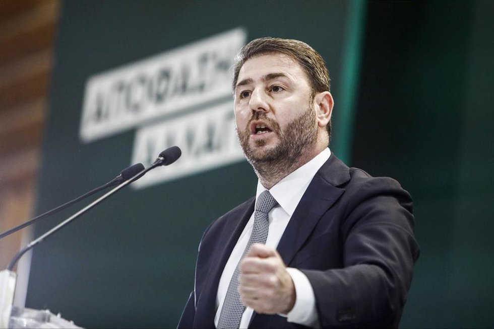 El líder del Partido Socialista Panhelénico, Nikos Androulakis