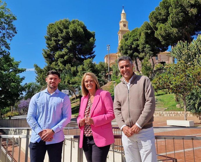 Luisa García Chamorro, en el centro en la imagen