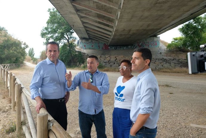 Ortas ha visitado una isla de sedimentos, de 17 hectáreas de extensión y más de un millón setecientas mil toneladas de grava