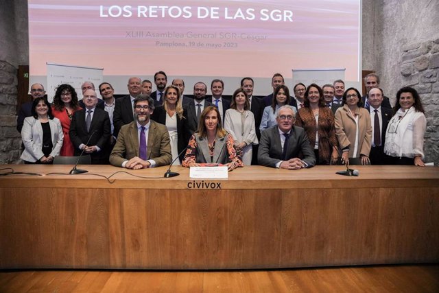 XLIII Asamblea General de SGR-Cesgar que se ha celebrado recientemente en Pamplona.