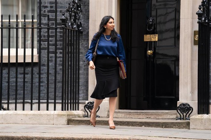 La ministra del Interior británica, Suella Braverman