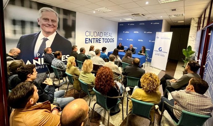 El candidato del PP en Ciudad Real, Paco Cañizares.
