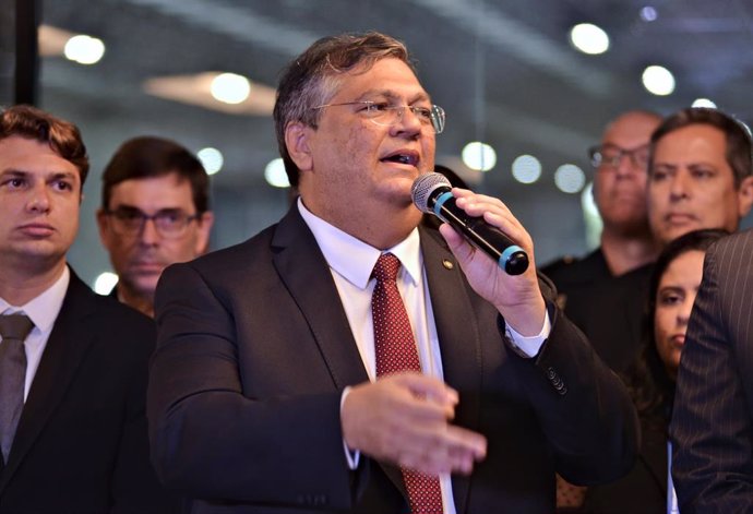 Archivo - El ministro de Justicia de Brasil, Flávio Dino