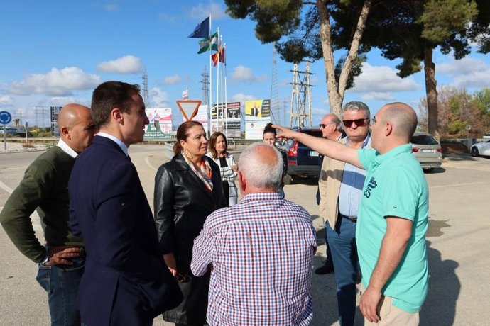 Crespo destaca "el alivio" que supone la lluvia del Levante almeriense para el campo y el abastecimiento