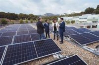 Aragons y Jord destacan el IES Vacarisses (Barcelona) como ejemplo en placas fotovoltaicas