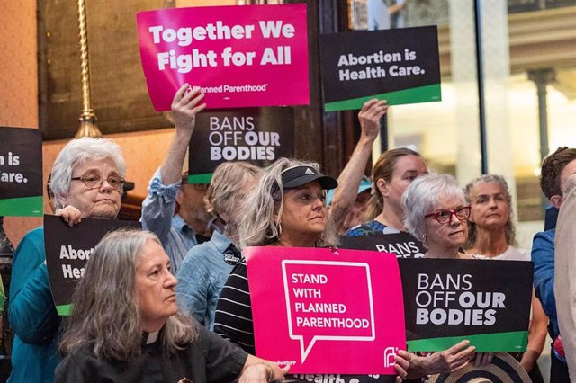 Protestas en Carolina del Sur (Estados Unidos) contra las restricciones al aborto