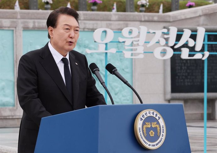 El presidente surcoreano, Yoon Suk Yeol.