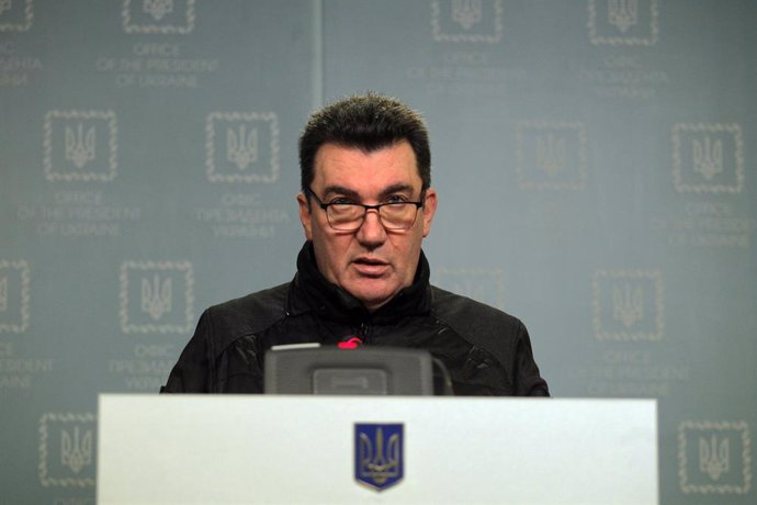 Archivo - El secretario del Consejo de Seguridad y Defensa Nacional de Ucrania, Oleksiy Danilov