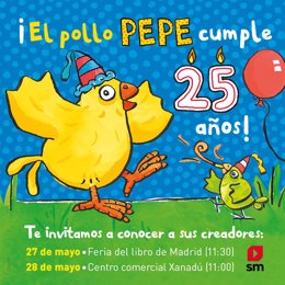 El Pollo Pepe celebra su 25 cumpleaños este sábado 27 de mayo