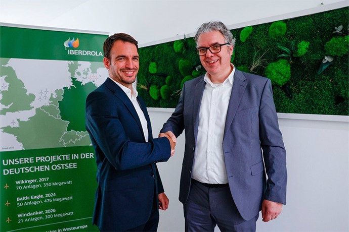 Iberdrola cierra con Holcim un nuevo 'PPA' para su parque eólico marino 'Baltic Eagle' en Alemania