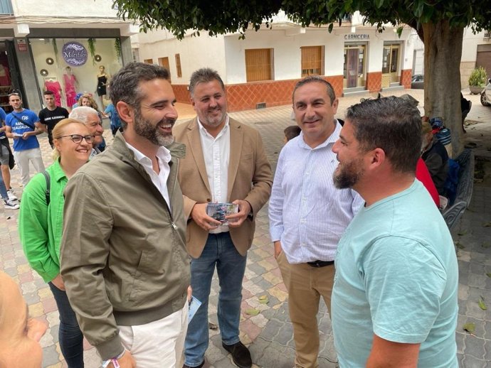 Fernández-Pacheco en Salobreña.