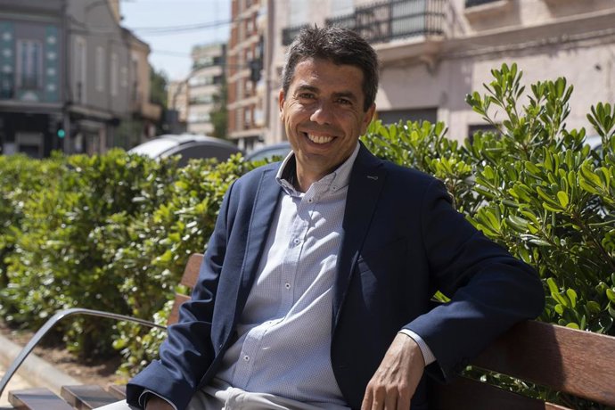 El presidente del Partido Popular de la Comunidad Valenciana y candidato a la Generalitat, Carlos Mazón.