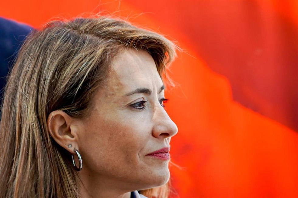La ministra de Transportes, Movilidad y Agenda Urbana, Raquel Sánchez