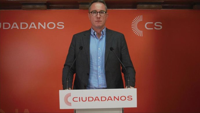 El candidato de Ciudadanos al Ayuntamiento de Logroño, Eduardo Peña
