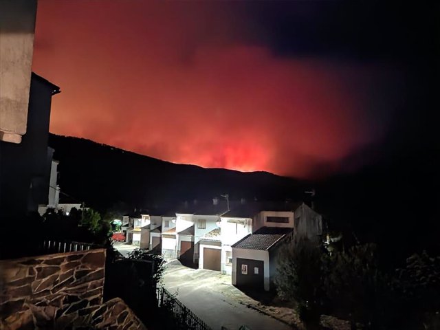 Incendio en Las Hurdes