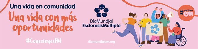 Pancarta Día Mundial de la Esclerosis Múltiple