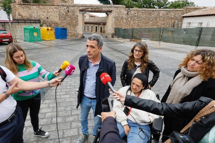 El candidato de Ciudadanos a la Alcaldía de Toledo, Esteban Paños.