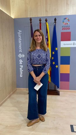 La regidora de Participación Ciudadana y Gobierno Interior del Ayuntamiento de Palma, Cludia Costa.