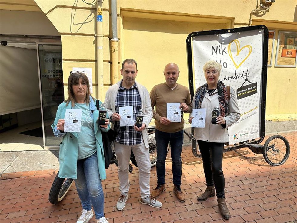 Barakaldo inicia una nueva campaña de promoción de su comercio y hostelería.