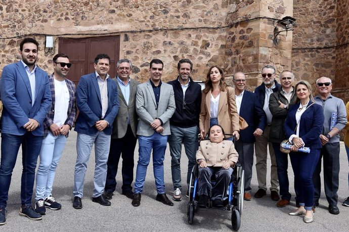 El portavoz de campaña del PP nacional y vicesecretario de Cultura, Borja Semper, en Almagro.