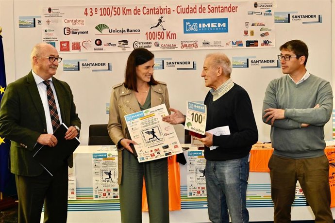 Presentación de los 100 kilómetros 'Ciudad de Santander'