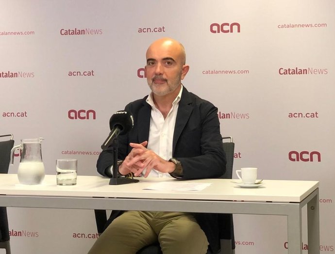 Daniel Sirera (PP) en la roda de premsa d'aquest dimecres