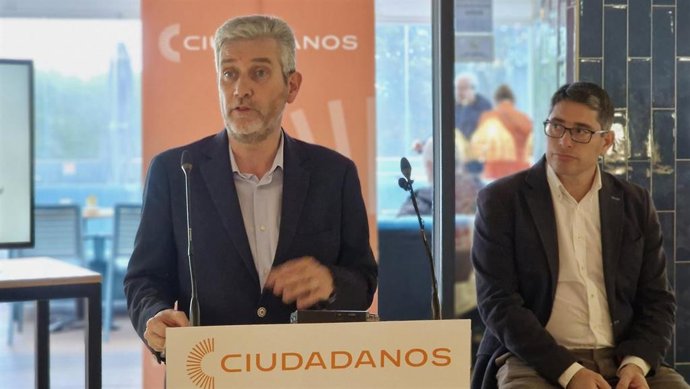 El candidato de Ciudadanos a la Alcaldía de Santander, Javier Ceruti