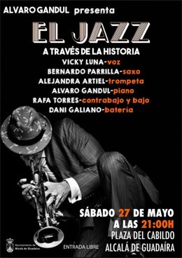 El festival 'El Jazz a través de la Historia', comenzará a las 21,00 horas, organizado por la Delegación de Cultura y aglutinará a un gran elenco de artistas.