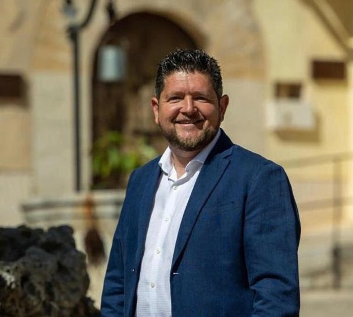 El candidato de CS a la alcaldía de Inca, Andrés Sánchez.