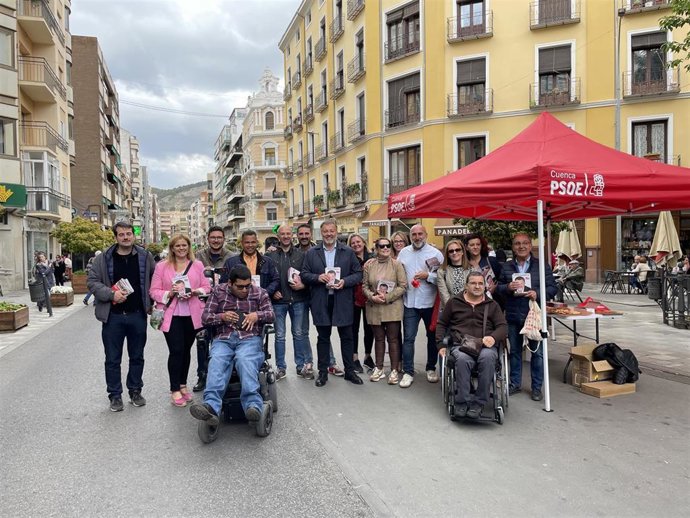 El candidato socialista a la Alcaldía de Cuenca, Darío Dolz.