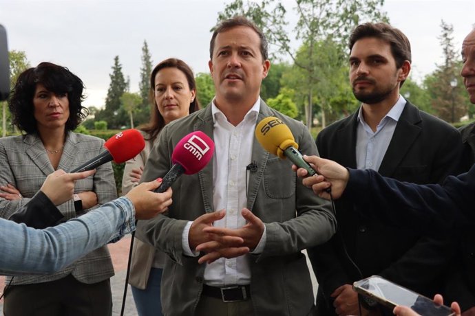 El candidato a la Alcaldía de Toledo y presidente provincial del Partido Popular, Carlos Velázquez.