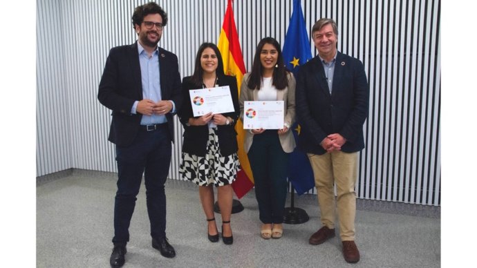 Entregados los IV Premios Universidad, Conocimiento y Agenda 2030 a Ana María Aido y Katherine Quispe