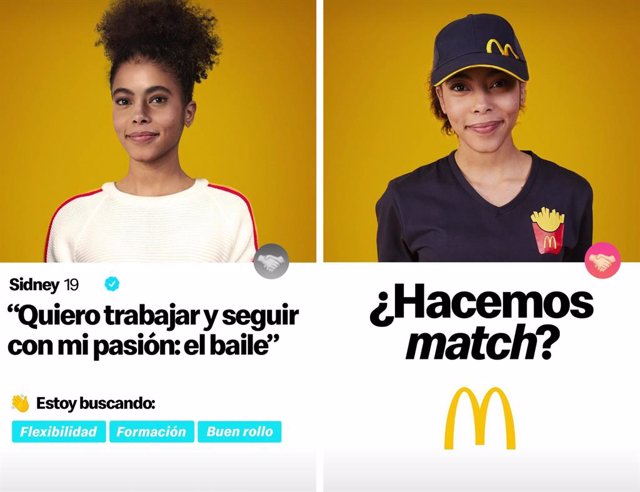 McDonald’s lanza la campaña de empleo ¿Hacemos match? 