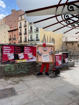 pegada de carteles wetaca.