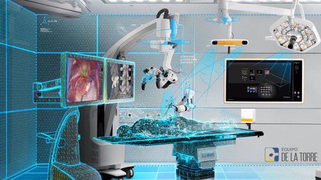 Sistema Robotizado Cirugía de Columna y Craneoencefálica.