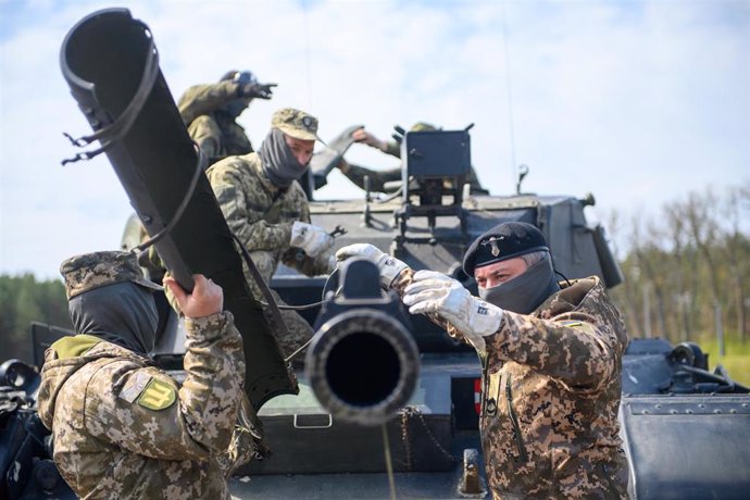 Entrenamiento de militares ucranianos en Alemania