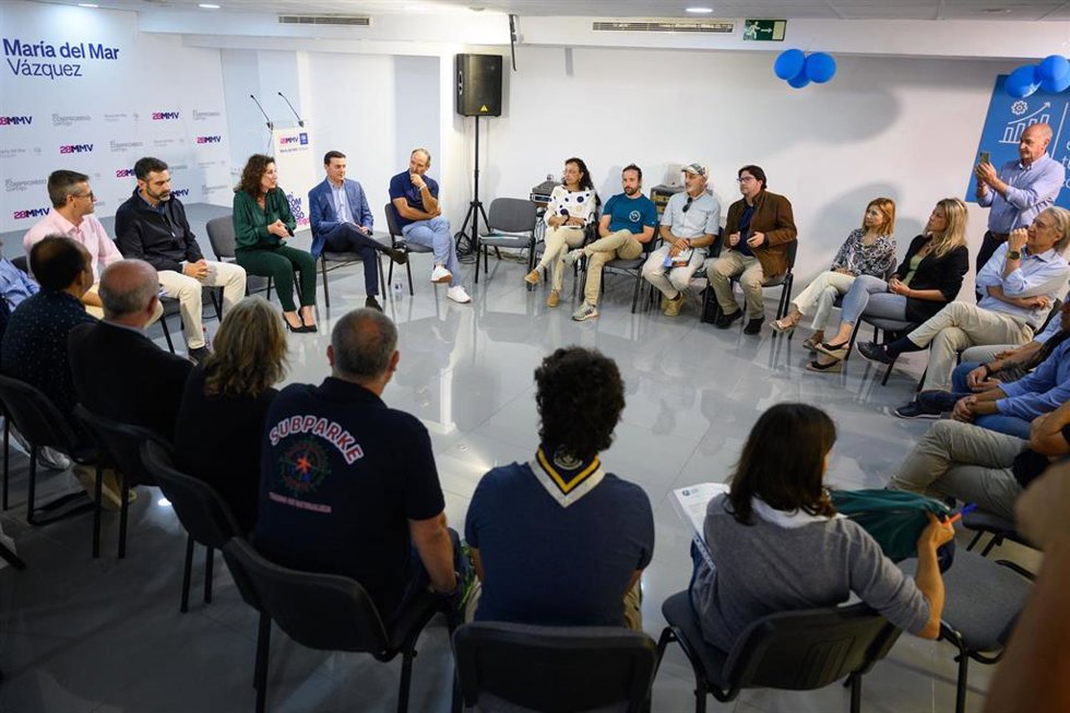 Reunión del PP para abordar las propuestas en materia de sostenibilidad y medio ambiente.