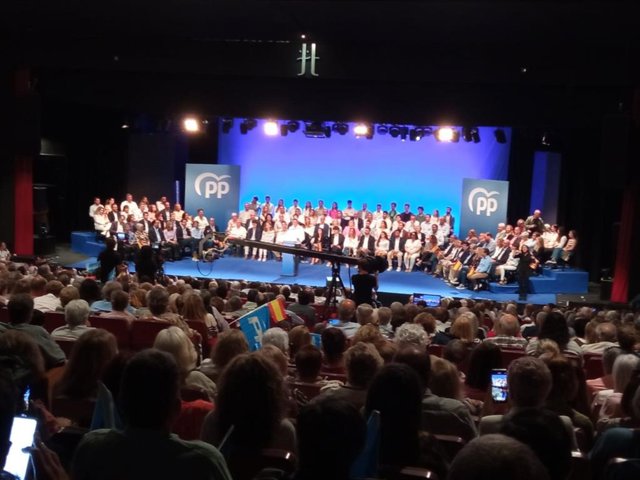 El presidente del Partido Popular, Alberto Núñez Feijóo