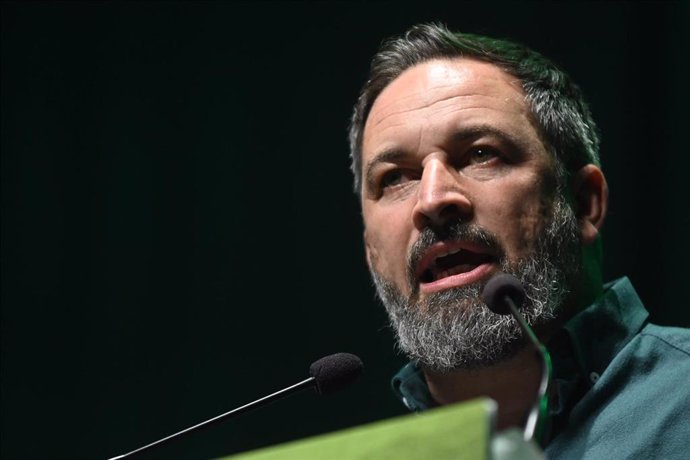 El líder de Vox, Santiago Abascal, en foto de archivo