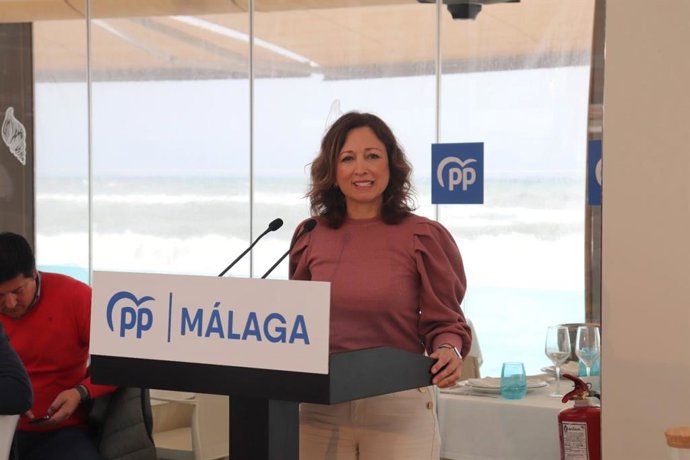 La presidenta del PP de Málaga, Patricia Navarro, en una imagen de archivo