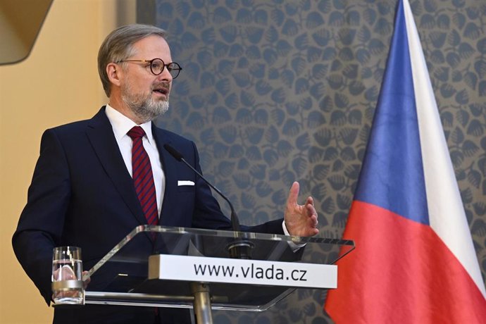 El primer ministro checo, Petr Fiala