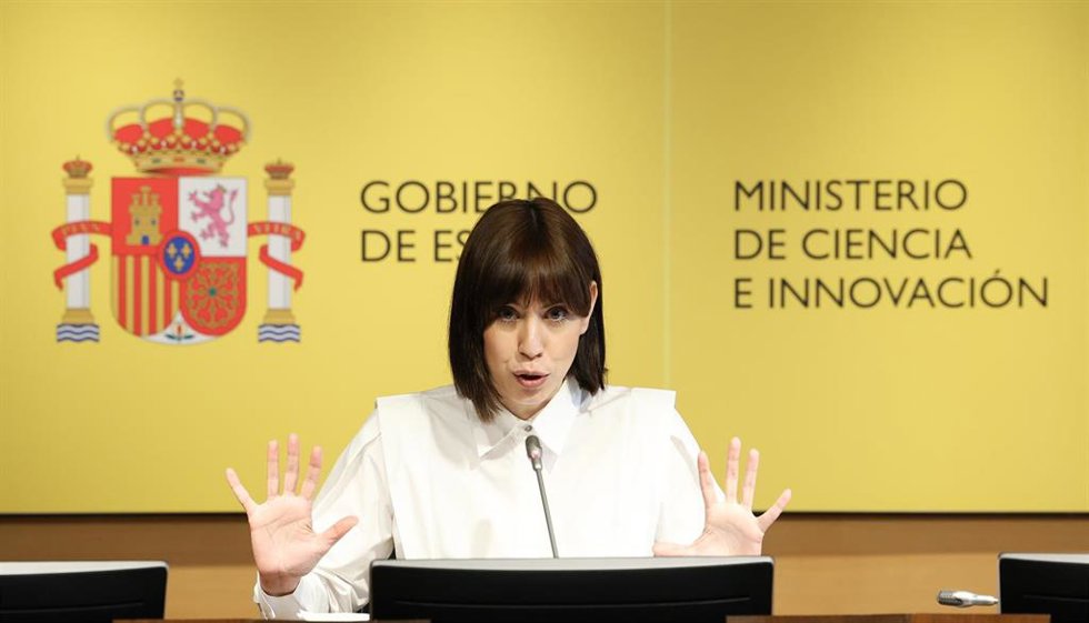 Archivo - La ministra de Ciencia e Innovación, Diana Morant.