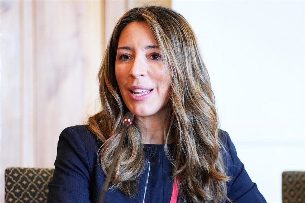 Archivo - La secretaria de Estado de Comercio de España, Xiana Méndez, a 1 de julio de 2022, en Santander, Cantabria (España).